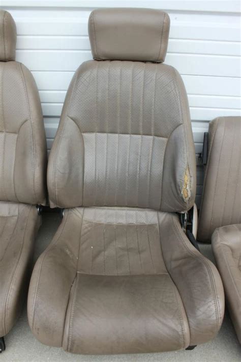 Purchase Firebird Trans Am Tan Leather Power Seats Set Front And Rear In