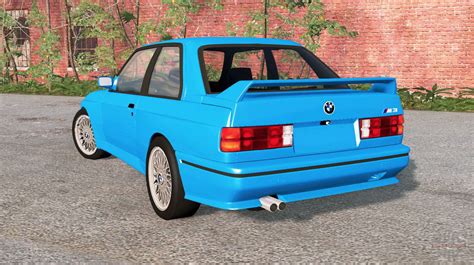 2 door steel coupe bodyshell with rear cross member sub frame for suspension. BMW M3 coupe (E30) 1990 for BeamNG Drive