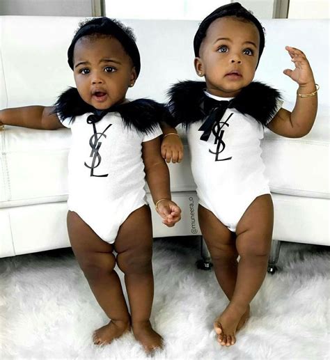 Pin By Sharlene Thomas On Cute African Americanmixed Kids Twin Baby