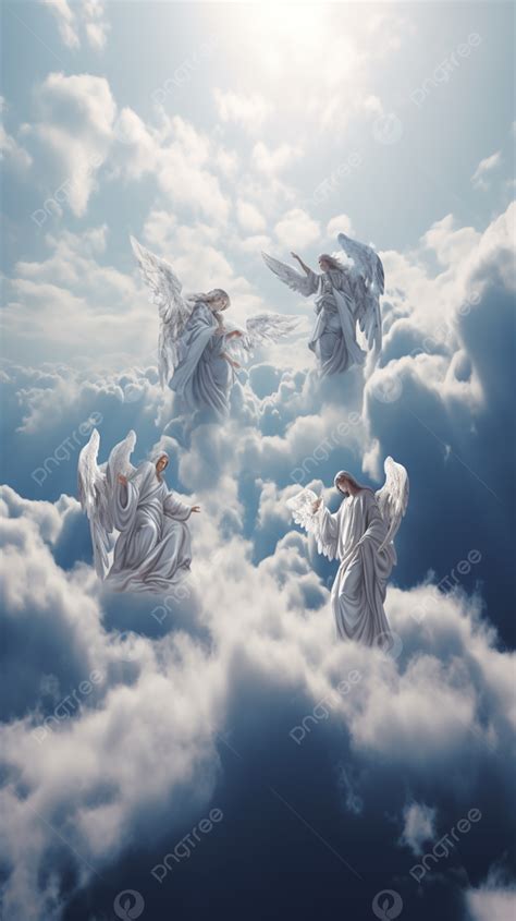 Top 40 Imagen Angel Cloud Background Vn