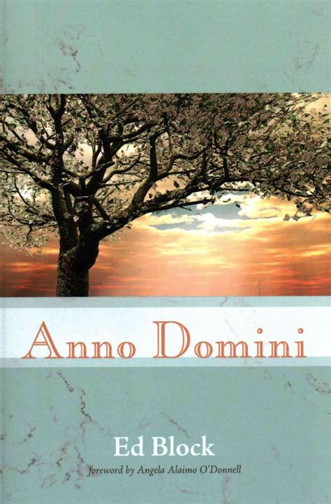 Anno Domini By Ed Block English Paperback Book Free Shipping