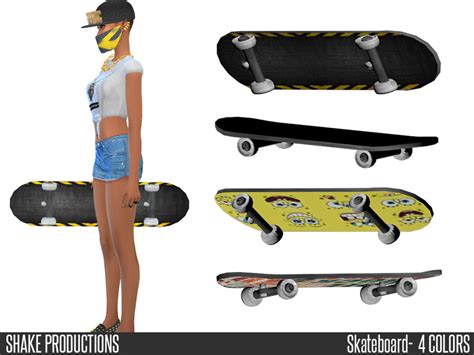 The Sims Resource Lookbook Shakeproductions 45 7 Skateboard