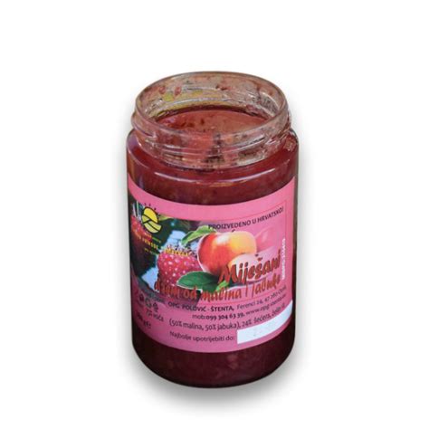 Apple And Raspberry Jam 380g The Plitvice Times