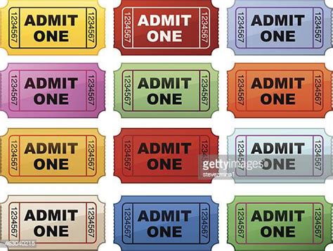 Raffle Ticket Stock Illustrations And Cartoons Getty Images