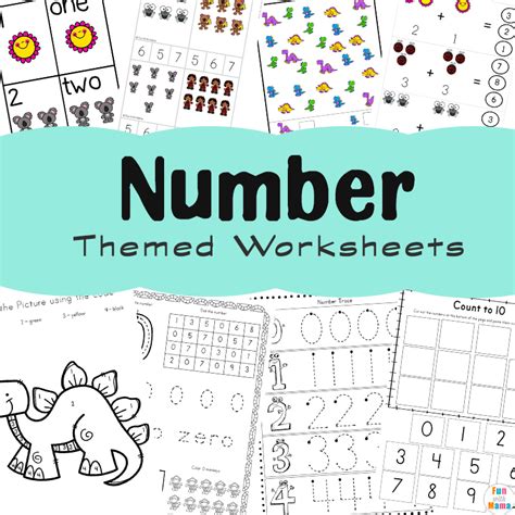 Help Kids Learn Numbers With These Fun Printables Fun With Mama