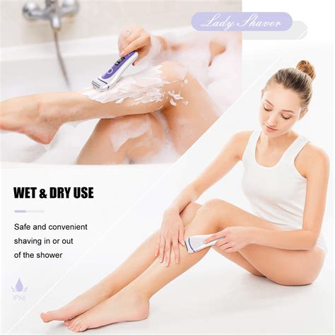 Electric Razor For Women Dynabliss Lady Shaver Bikini Trimmer Wet And