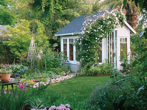 Garden Greenhouse Shed Sunset Magazine