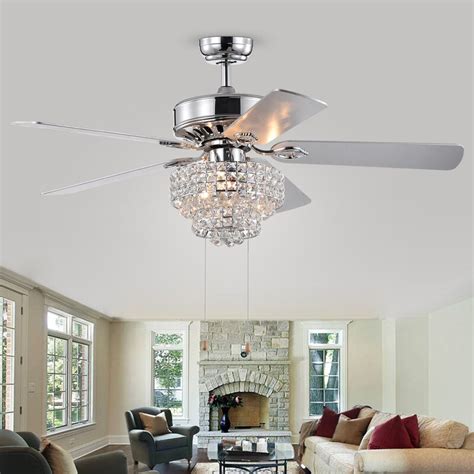 Popular ceiling fan light kit products. House of Hampton® 52" Scheid 5 - Blade Ceiling Fan with ...