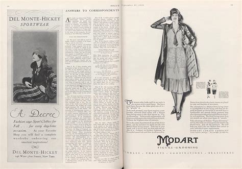 Answers To Correspondents Vogue September 15 1925