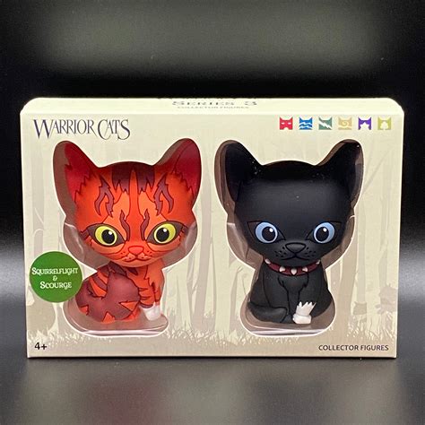 Squirrelflight And Scourge Mini Collector Figures Series 3 L Official