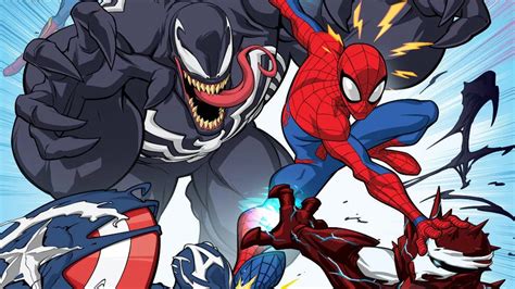 Venom suited spiderman though is about as tough a hero as you can get. Spider-Man: Maximum Venom Release Date, Trailer, Story ...