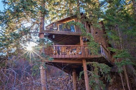 Spend A Night in the Rocky Mountain Treehouse