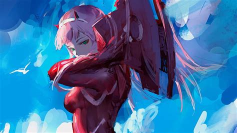 Zero Two Darling In Franxx Wallpaper Anime Wallpaper Hd