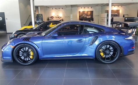 Cobalt Blue Metallic Porsche Colors