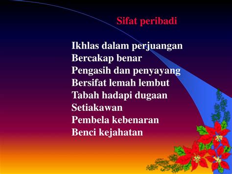 Wafat pada 23 jamadilakhir 13 hijrah. Sifat Peribadi Khalifah Abu Bakar As Siddiq