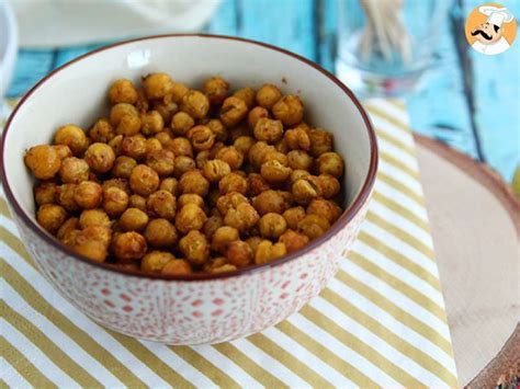 Pois chiches grillés au four au curry