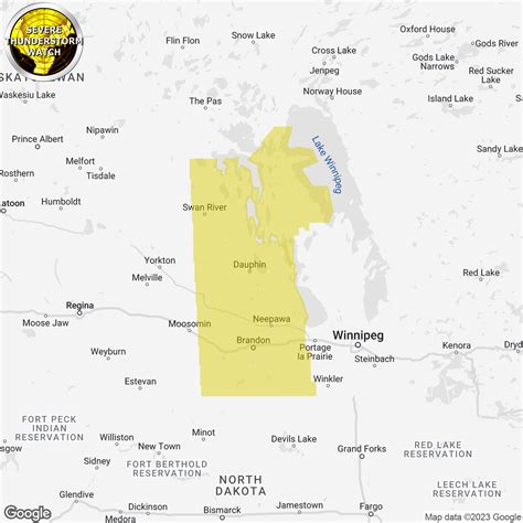 Severe Thunderstorm Watch Issued