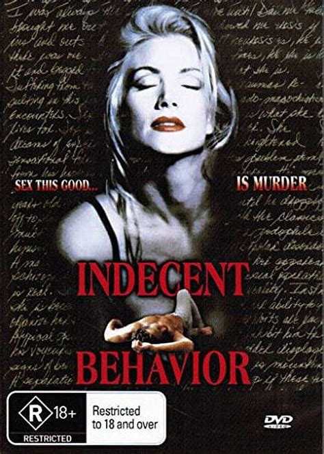 Indecent Behavior 1993 Non Usa Format Pal Reg0 Import Australia