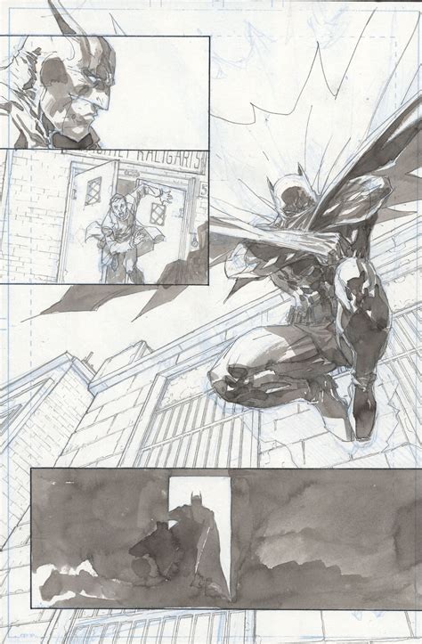 Jim Lee Batman Europa 1 Page 17 Splash 2016 Large Image Of Batman