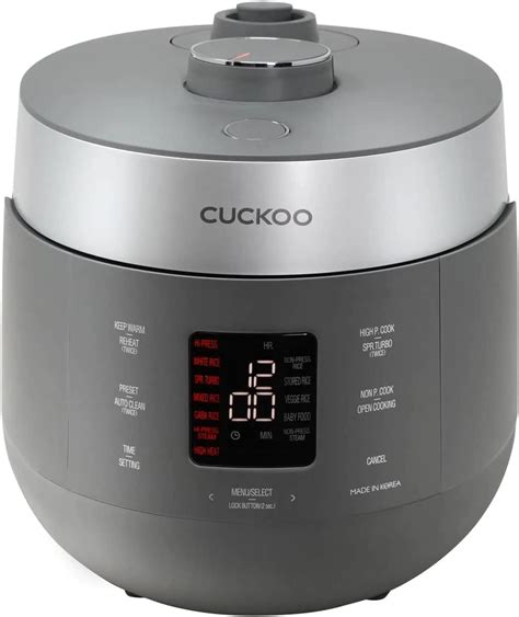 Cuckoo CRP ST1009F 10 Cup HP Twin Pressure Rice Cooker Review We Know