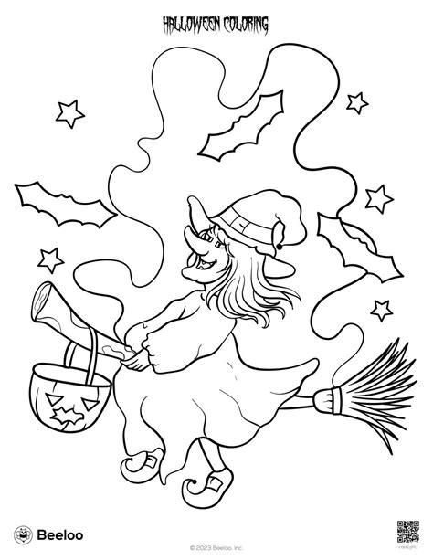 Halloween Themed Coloring Pages Beeloo Printable Crafts And