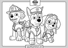 This colorable joke pack will make your pups howl with laughter. Free Printable Paw Patrol Christmas Coloring Pages Copy ...