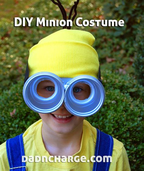 Draw a line on the minion where the sign goes. Make Your Own 'Despicable Me' Minion Costume