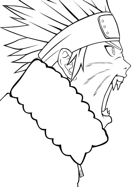 Naruto Lineart By Toa Drawing On Deviantart