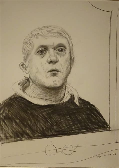 David Hockney Portraits At National Portrait Gallery