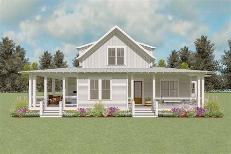 Country Home Floor Plans With Porches Floorplansclick