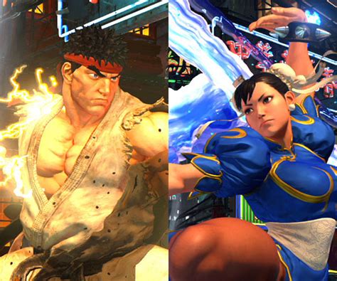 Street Fighter V The Characters