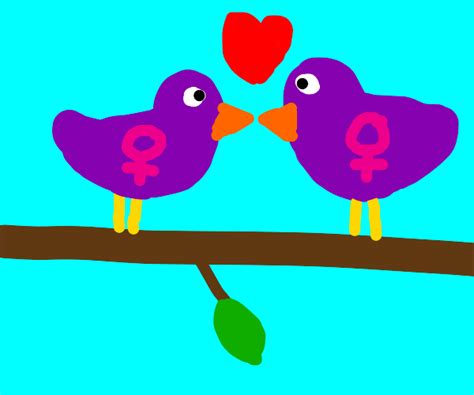 Lesbian Doves Drawception