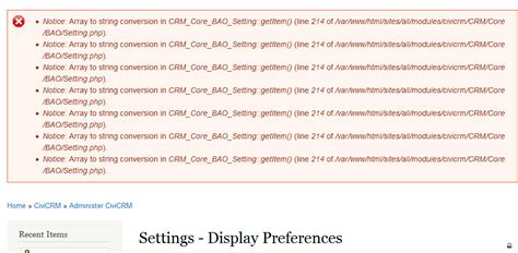 Like, we saw an array element value to convert string now, we also explain php string to array convert. installation - CiviCRM on Drupal: Array to string ...