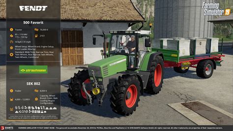 Amazing Vehicles This Friday From Farming Simulator 2019