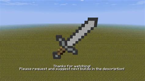 Minecraft Giant Sword With Download Youtube