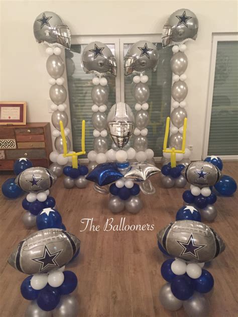 Balloons Dallas Cowboys Theme Cowboy Theme Party Dallas With 12