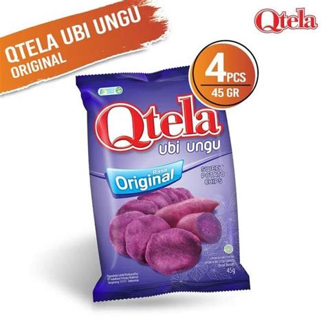 Jual Qtela Ubi Ungu Original 45 Gr 4 Pcs Di Lapak Herte Shop Bukalapak