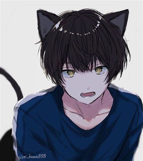 Pin By •tiểu Yết Ma Mị• On Anime Boys Anime Cat Boy Anime Drawings