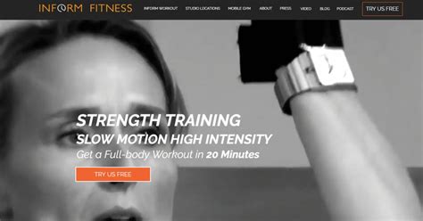 The Inform Workout Inform Fitness