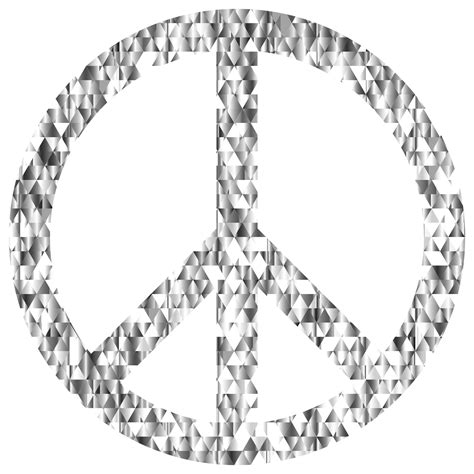 Diamond Peace Sign Clip Art Image Clipsafari