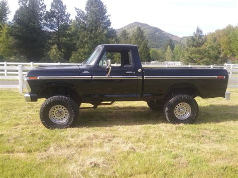 1977 Ford F 150 Ranger Shortbed Not Highboy F250 F100 Lifted Custom For