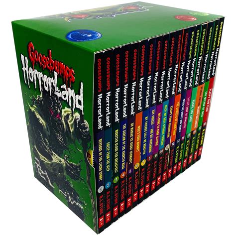Goosebumps Horrorland Series Books 1 18 Collection Box Set By Rl