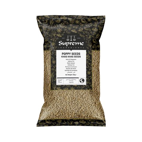 Poppy Seeds Khas Khas 100g The Big Fruit Shop