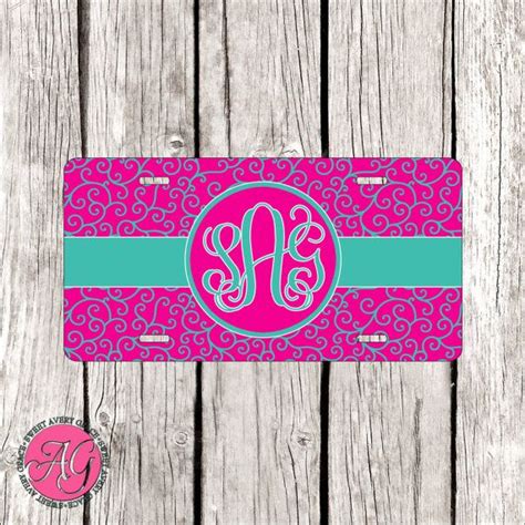 Feature a name, initials or custom text on a personalized vanity plate. Custom Car Tag Choose your colors Add your by ...