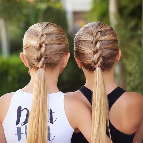 Volleyball Hairstyles For Medium Hair 68 Ideas Braids For Sports