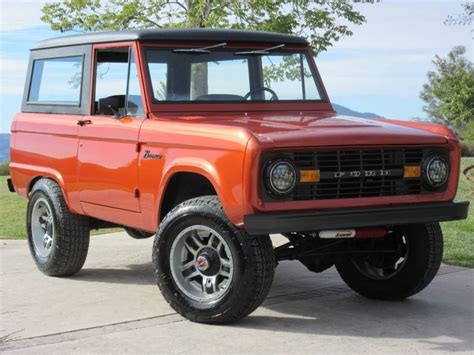 Ford Bronco Restomod Takes The Rare Uncut Fender Approach