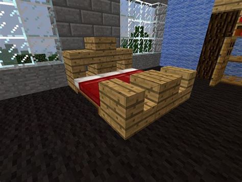 • ►how to make a canopy bed in minecraft, this is how you can make it :] ►quick, rate and comment or this crazy crab will. Minecraft Schlafzimmer Ideen Schlafzimmer Minecraft ...