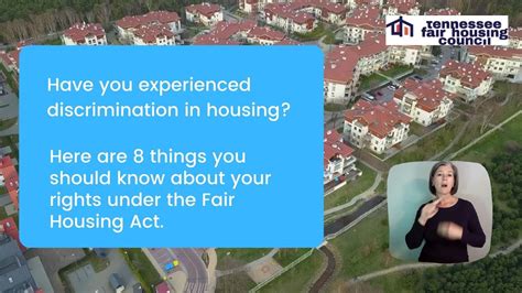 8 Things You Should Know About Your Rights Under The Fair Housing Act Youtube