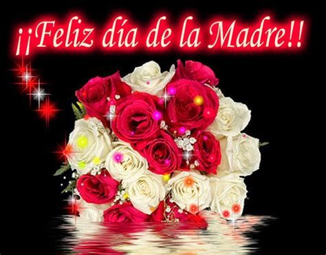 Feliz Día De Las Madres Ramo De Rosas