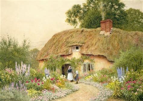 Arthur Claude Strachan 1865 1929 Inglés Cottages ~ Blog De Un